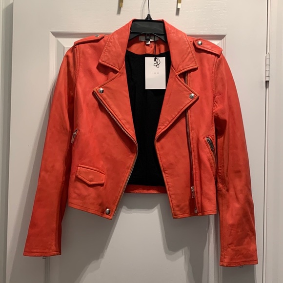 IRO Ashville Leather Moto Jacket - Picture 7 of 8